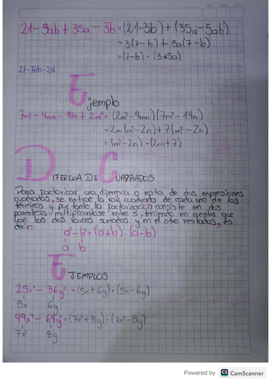 =41-8
#88
4
49
81
8
9
Expresiones
Algebraicas
Ona expresión algebraica es una forma
emplea constantes, variables, operaciones
signos de agru