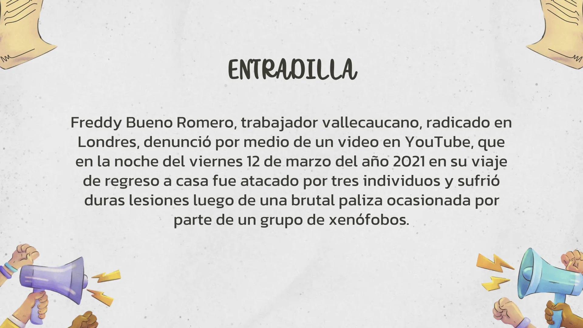 1.
AGENDA EXPOSITIVA
Planteamiento del problema.
2. Pregunta de investigación.
3. Hipótesis.
4. Situación de xenofobia a colombianos a nivel