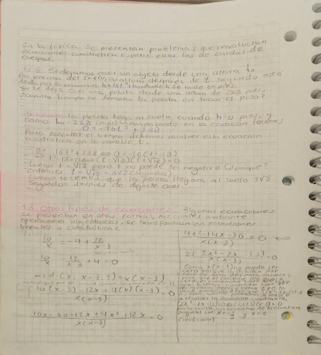 3.1ε Ecuaciones
Contenidos Evaciones lineales, cuadraticas
de ecuaciones.
otros tipos
y
Es la afirmación de que dos expresiones algebraire
S