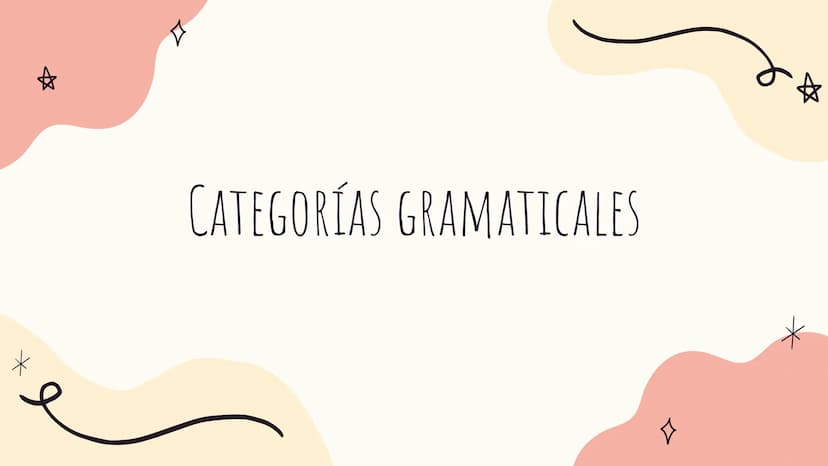 Ж
CATEGORÍAS GRAMATICALES
* QUE SON LAS CATEGORÍAS
GRAMATICALES
Las categorías gramaticales son la clasificación de
las palabras de acuerdo 