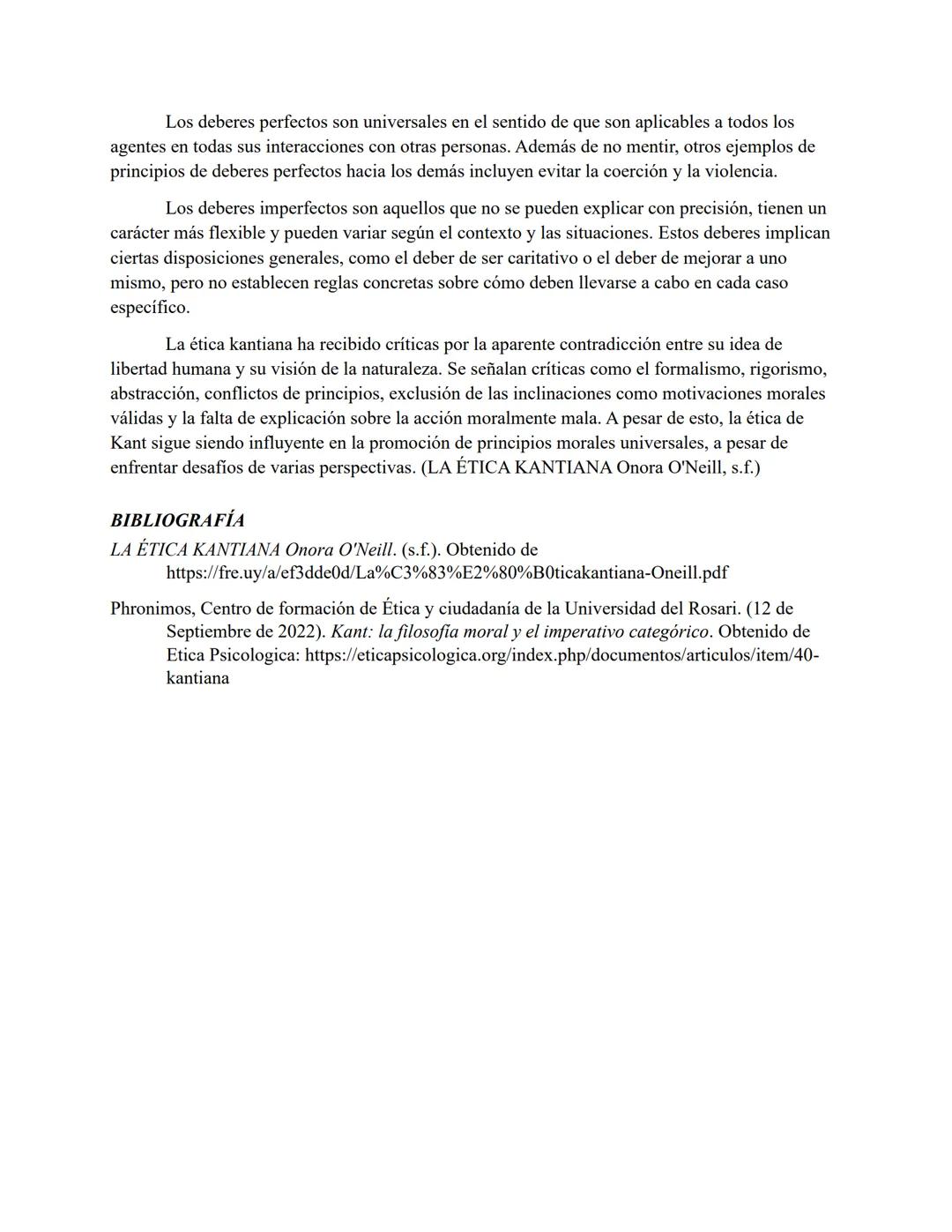 LA ETICA MODERNA: KANT
Este texto se basa en la ética de Kant, uno de los filósofos europeos mas importantes de la
antigüedad. La ética de K