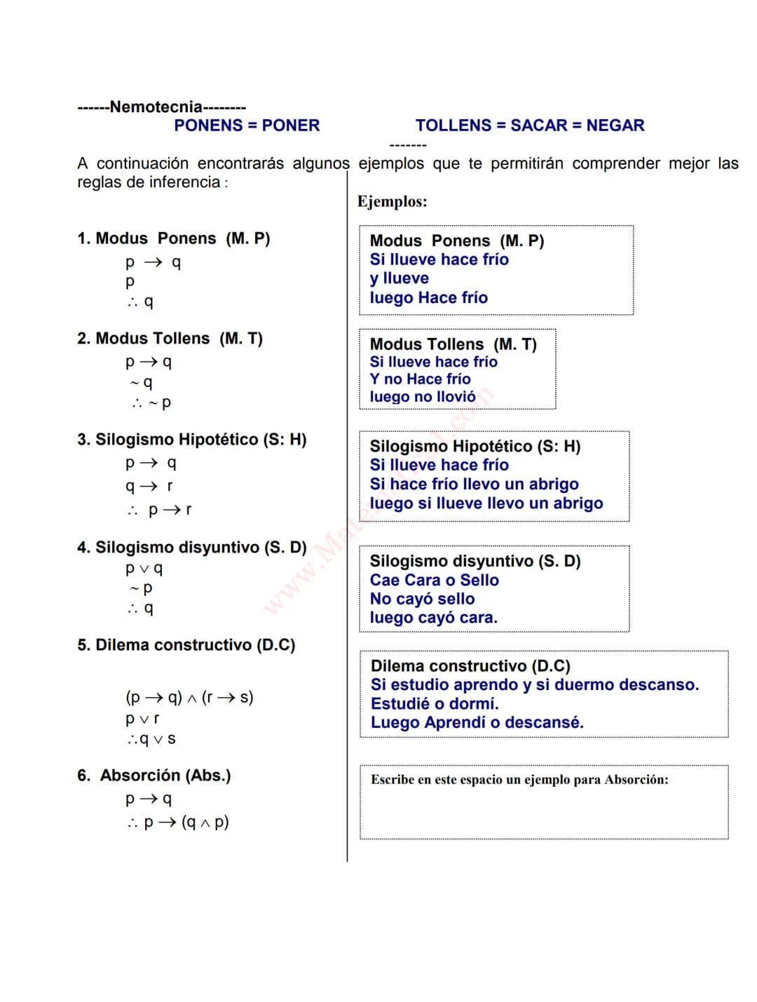 Deducción
1. (GH) (J^K)
2. G
3. G v H
4. JɅK
5. J
7. J
2, Ad.
1,3, M. P
OBJETIVOS ESPECÍFICOS
1. Inferir una conclusión a partir de dos o
2.