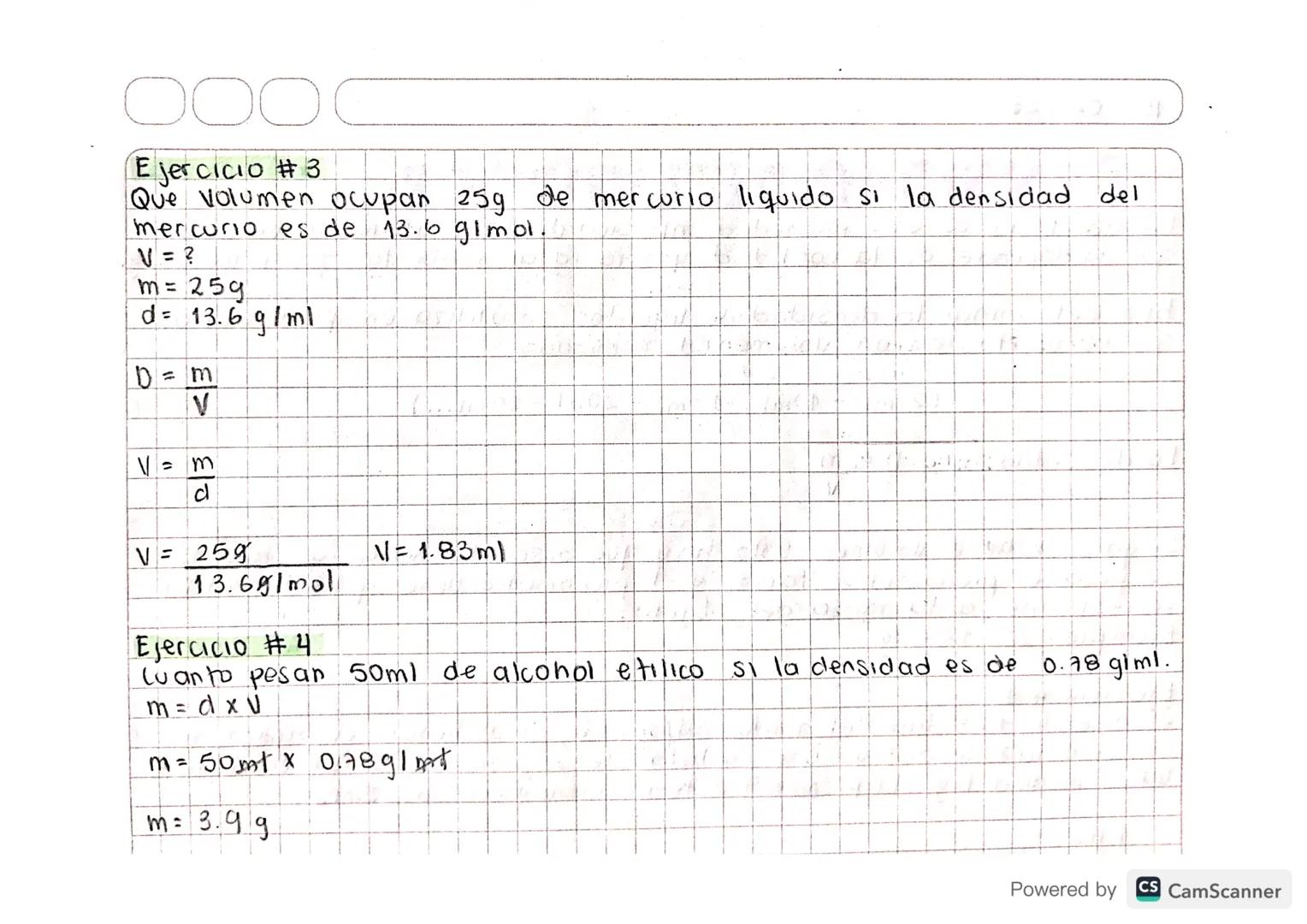 15
02 24
# DENSIDAD DE LIQUIDOS
La densidad es una propiedad intensiva de la materia, quiere decir
que no depende de la cantidad y sera igua