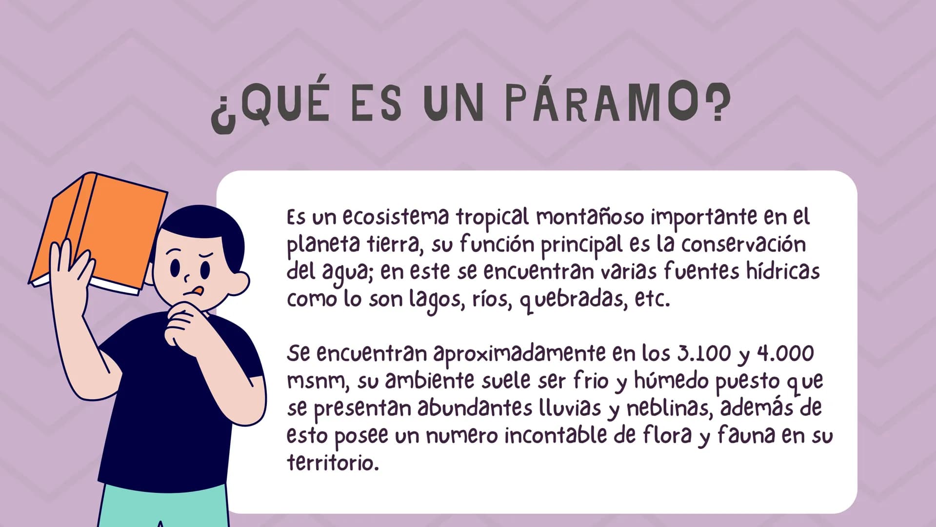 ÍNDICE
1. Introducción
2. ¿Qué es un páramo ?
3. El deterioro de los páramos
4. ¿Cómo podemos proteger los páramos?
5. Conclusión INTRODUCCI