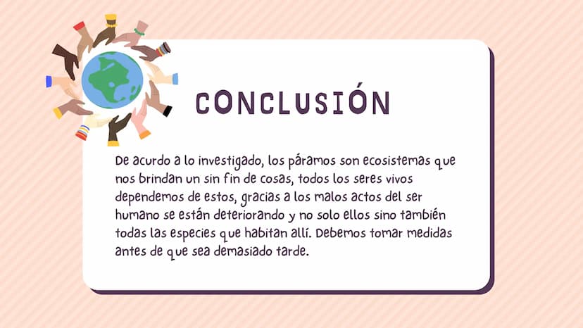 ÍNDICE
1. Introducción
2. ¿Qué es un páramo ?
3. El deterioro de los páramos
4. ¿Cómo podemos proteger los páramos?
5. Conclusión INTRODUCCI