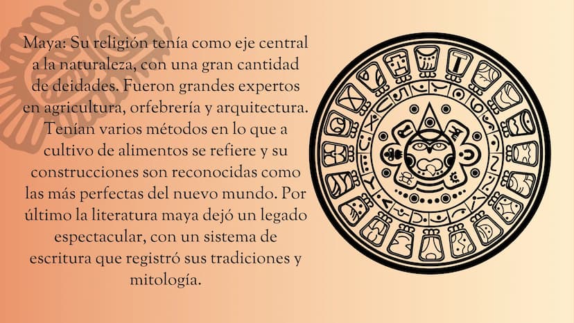 historia de los incas,
mayas y aztecas Hoy en día Latinoamérica posee una
herencia cultural increíble, fruto de un
proceso de mestizaje entr