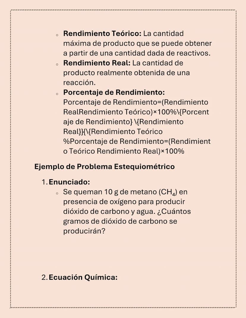 ESTEQUIOMETRÍA
La estequiometría es la rama de la química que
estudia las relaciones cuantitativas entre los
reactivos y productos en una re
