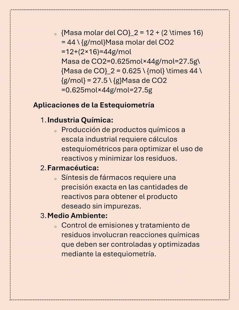 ESTEQUIOMETRÍA
La estequiometría es la rama de la química que
estudia las relaciones cuantitativas entre los
reactivos y productos en una re