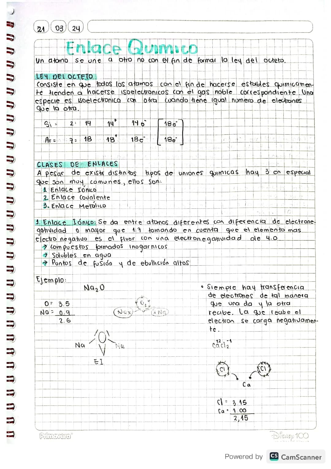 Enlace quimico