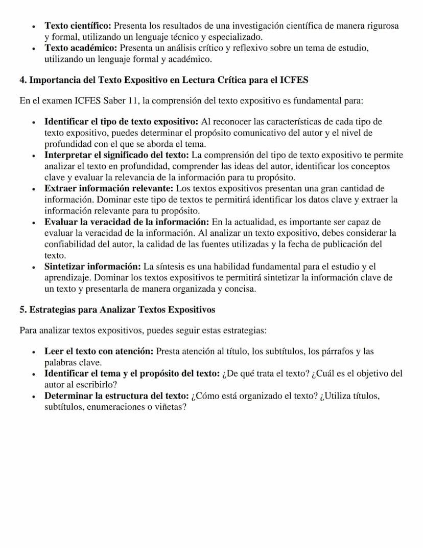 TEXTOS EXPOSITIVOS
En el cautivante universo de la comunicación, el texto expositivo se erige como un faro que
ilumina nuestro conocimiento 