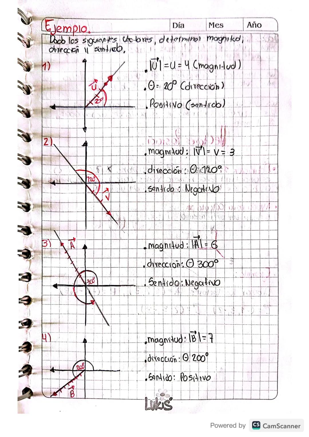 e
O
1281
Clase 17. 23-10-2023
Se
Vectores En El Espacio,
Un Vector geometrico es un segmento rectilineo, dirigido
que tiene 3 caracteristica