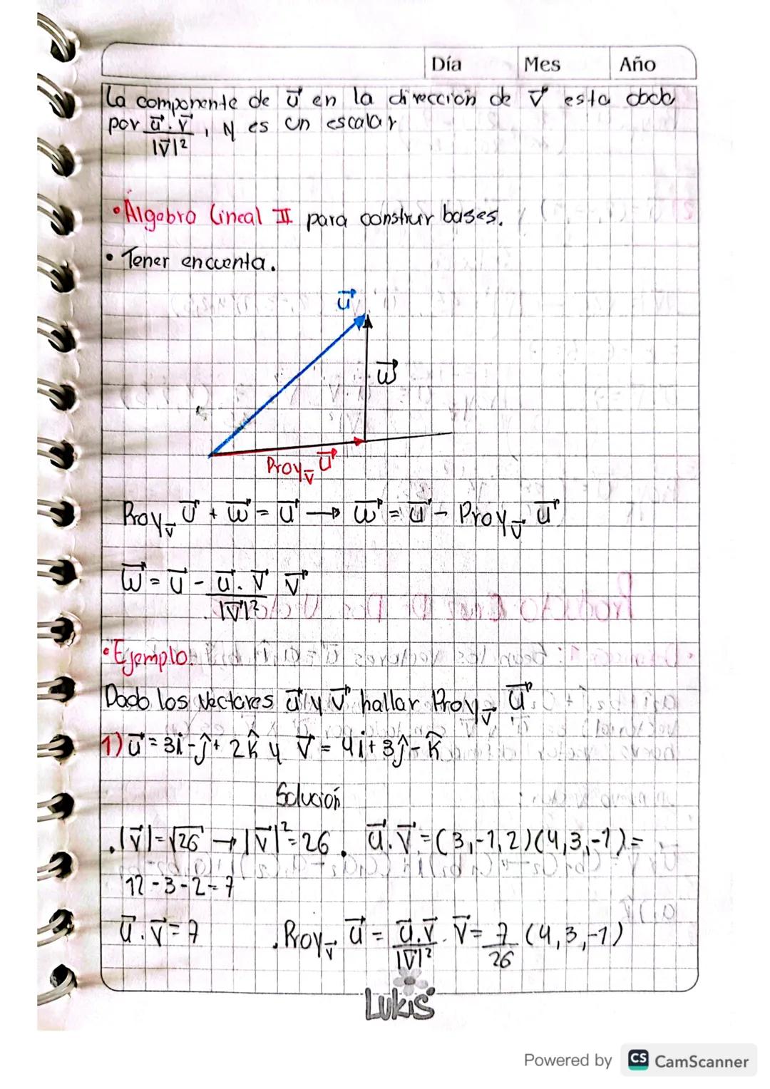 e
O
1281
Clase 17. 23-10-2023
Se
Vectores En El Espacio,
Un Vector geometrico es un segmento rectilineo, dirigido
que tiene 3 caracteristica
