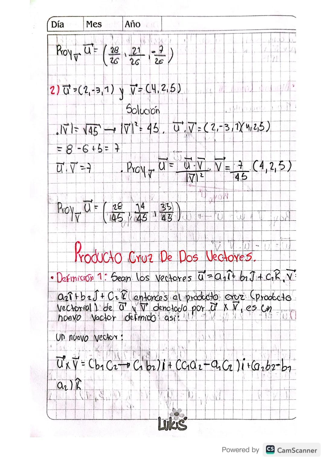 e
O
1281
Clase 17. 23-10-2023
Se
Vectores En El Espacio,
Un Vector geometrico es un segmento rectilineo, dirigido
que tiene 3 caracteristica