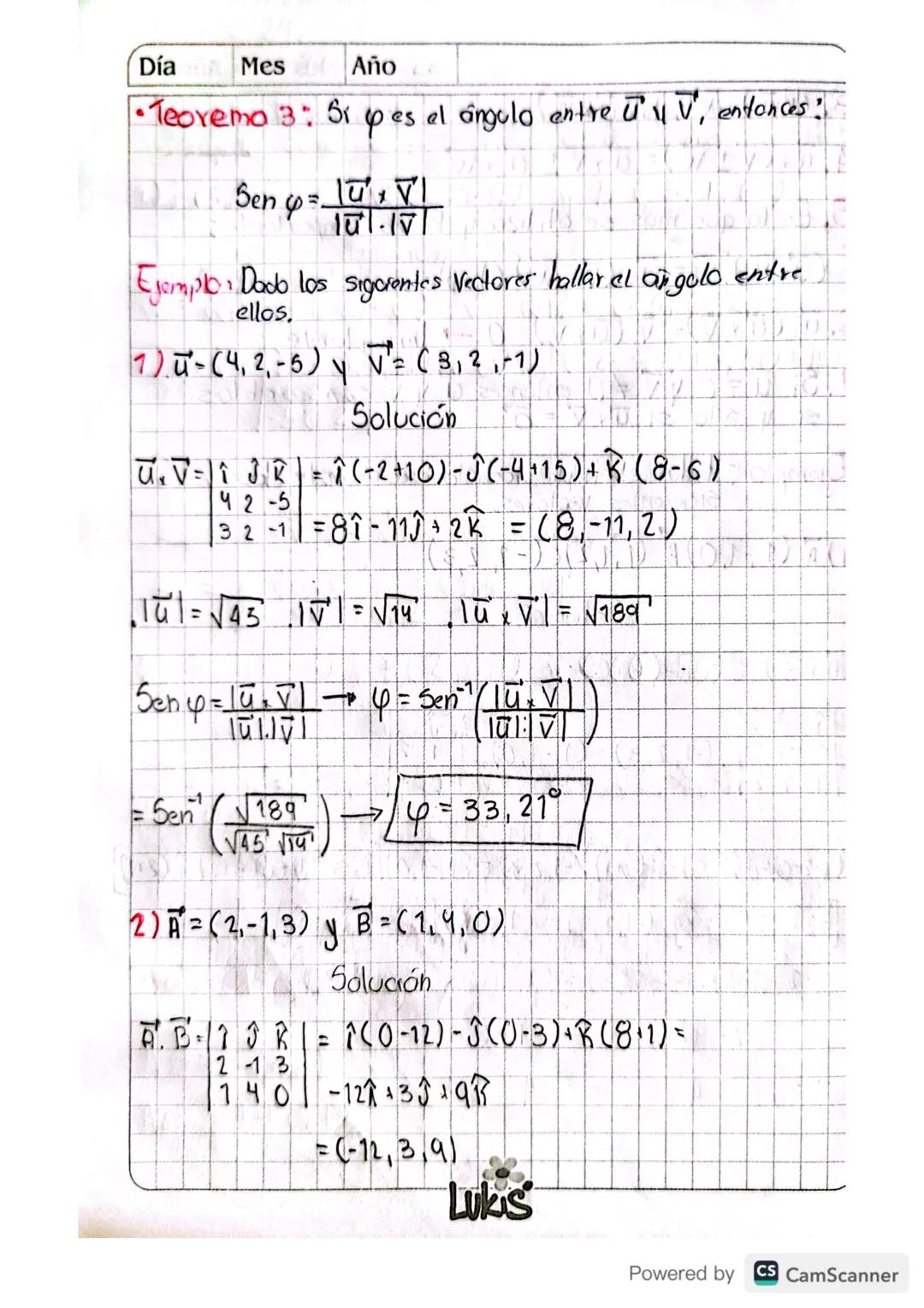e
O
1281
Clase 17. 23-10-2023
Se
Vectores En El Espacio,
Un Vector geometrico es un segmento rectilineo, dirigido
que tiene 3 caracteristica