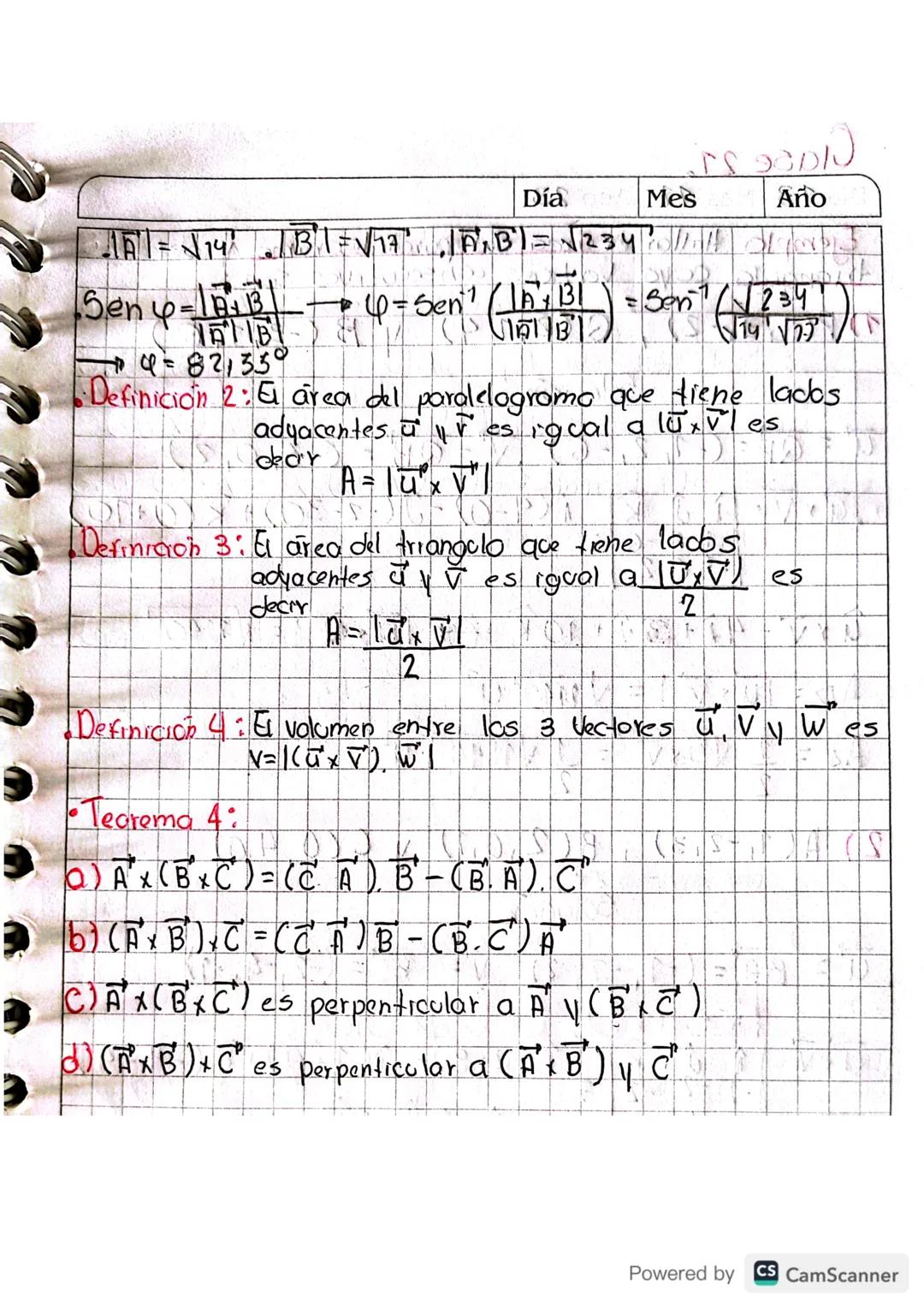e
O
1281
Clase 17. 23-10-2023
Se
Vectores En El Espacio,
Un Vector geometrico es un segmento rectilineo, dirigido
que tiene 3 caracteristica