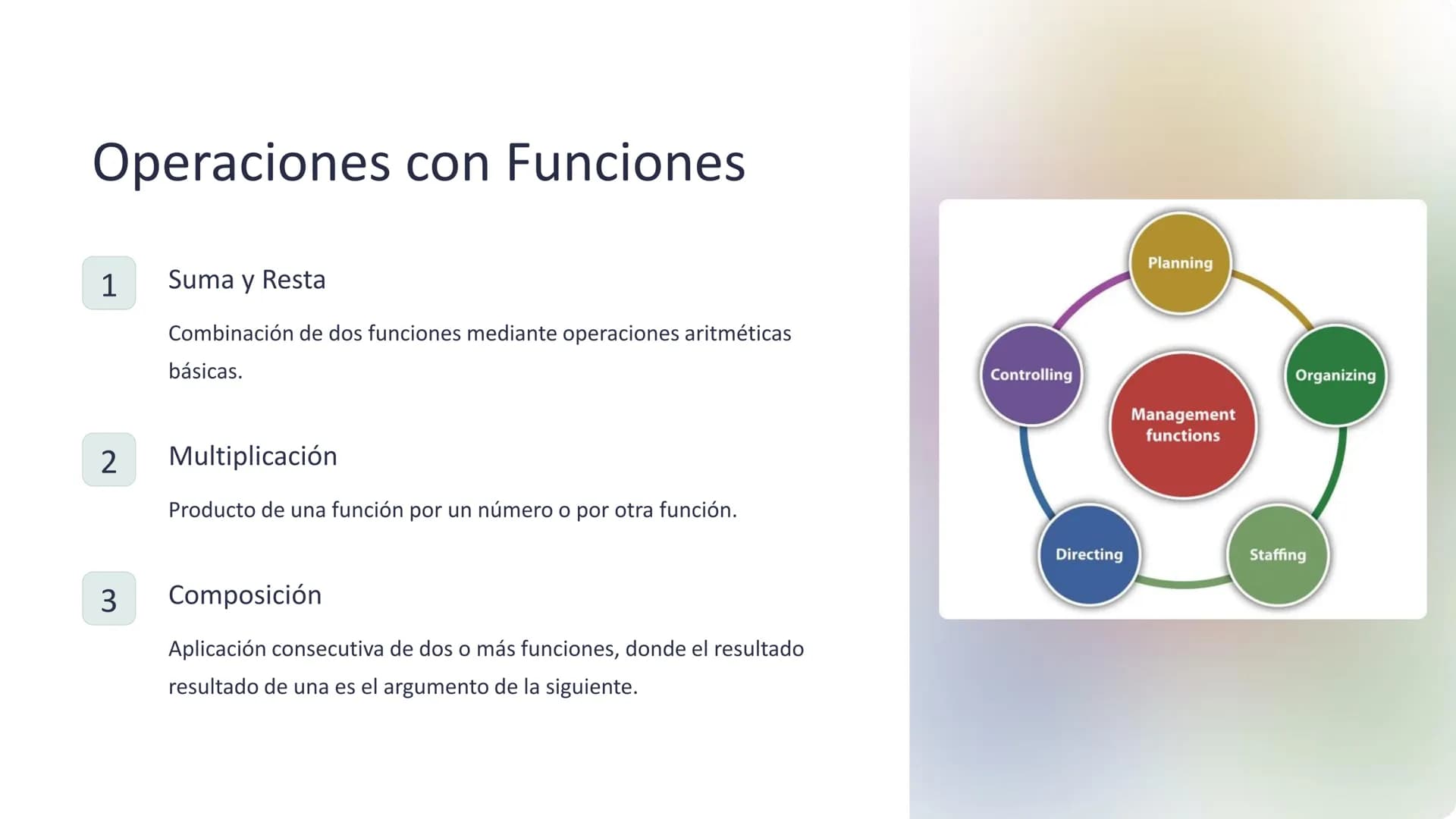 Funciones y
Aplicaciones
Explore las funciones matemáticas, su estructura y cómo se aplican en
aplican en situaciones del mundo real. Desde 