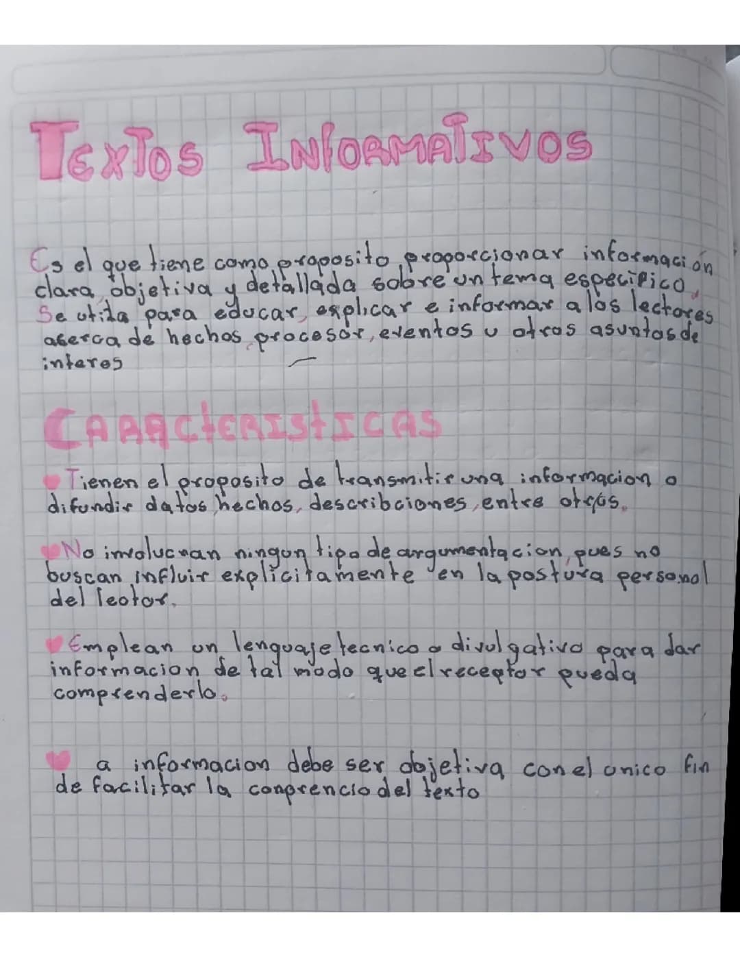 TEXTOS INFORMATIVOS