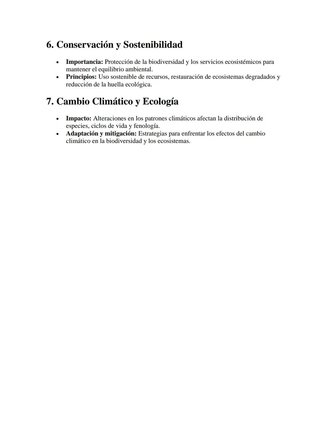 # Ecología Básica

APUNTES//

1. Ecosistema

- Definición: Sistema formado por la interacción de organismos vivos (biocenosis)
con su ambien