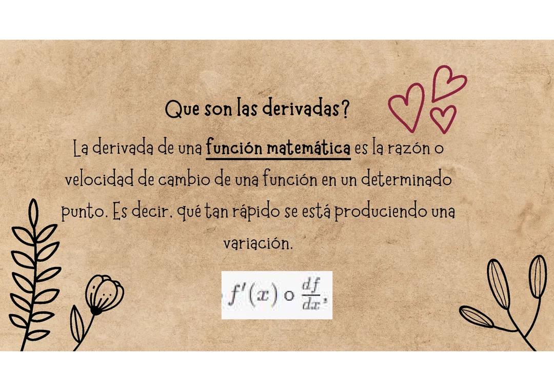 Derivadas 