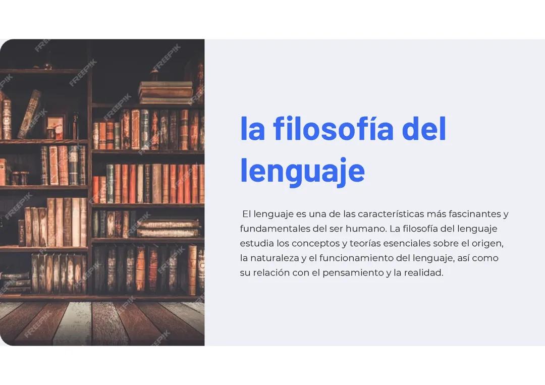 Filosofía del lenguaje