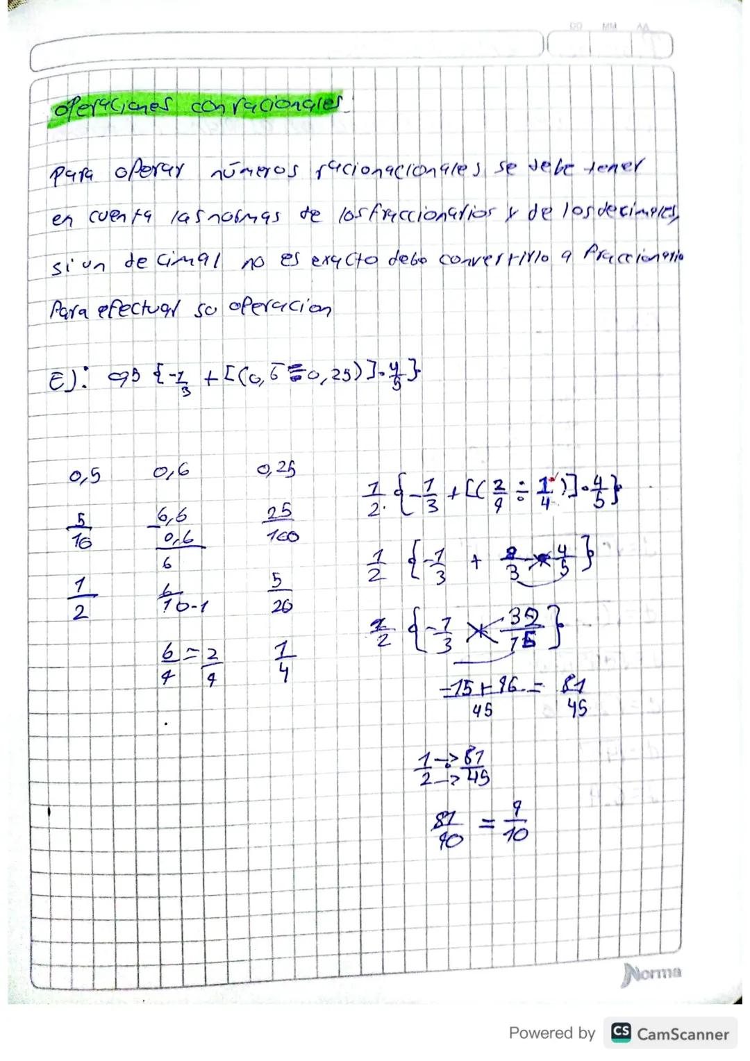 # Númeroskacionales

Son aquellos decimales esactos, periodicos puros y Periodicas
mixtori para graficarios en la recta numelica se deben co
