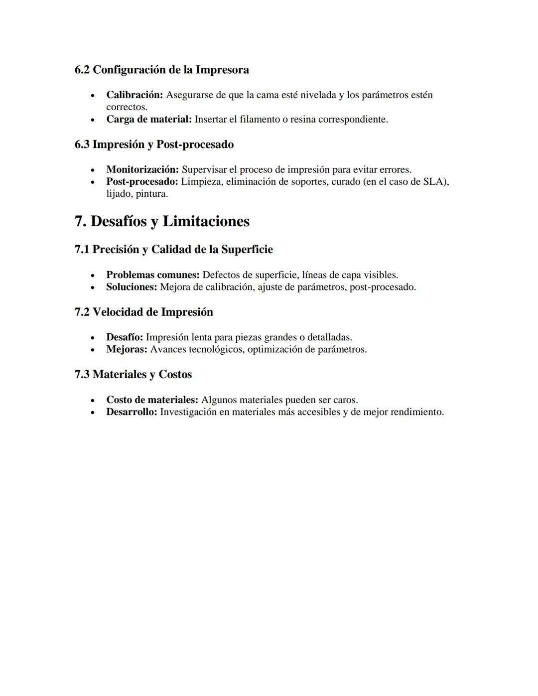 Impresión 3D
APUNTES//
1. Conceptos Básicos
•
.
Definición: Proceso de fabricación aditiva que crea objetos tridimensionales a partir
de un 