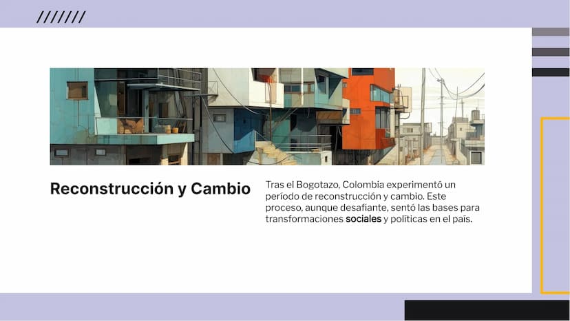 El Bogotazo: Análisis Profundo de un
Punto de Inflexión en la Historia de
Colombia Introducción
El Bogotazo fue un evento crucial en la hist