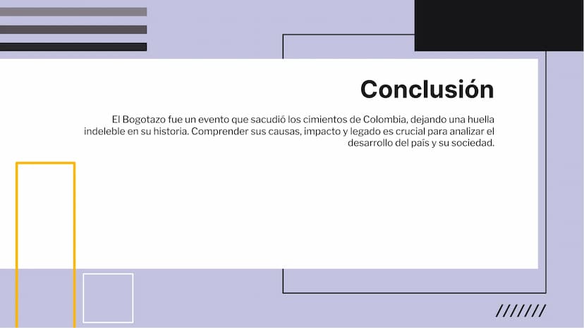 El Bogotazo: Análisis Profundo de un
Punto de Inflexión en la Historia de
Colombia Introducción
El Bogotazo fue un evento crucial en la hist