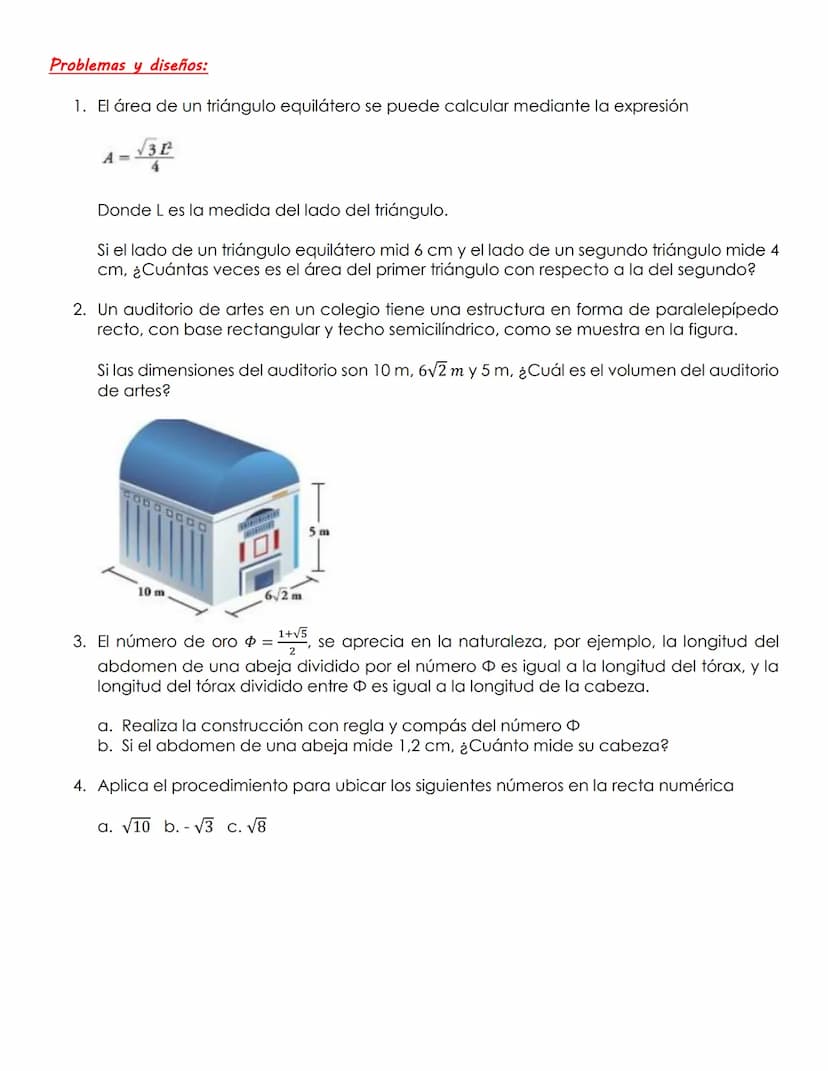 GUÍA 1 DE ALGEBRA: CONJUNTOS NUMÉRICOS
Actividades en clase:
1. Realiza los siguientes problemas relacionados con suma, resta, multiplicació