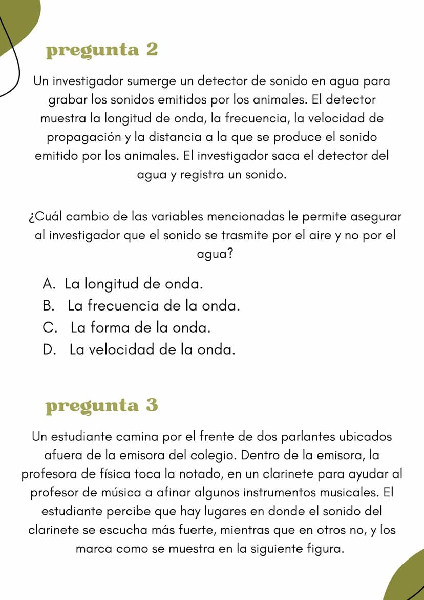 ciencia's
naturales
icfes 11 pregunta 1
Una estudiante quiere clasificar dos sustancias de acuerdo con el tipo
de mezclas que son. Al buscar