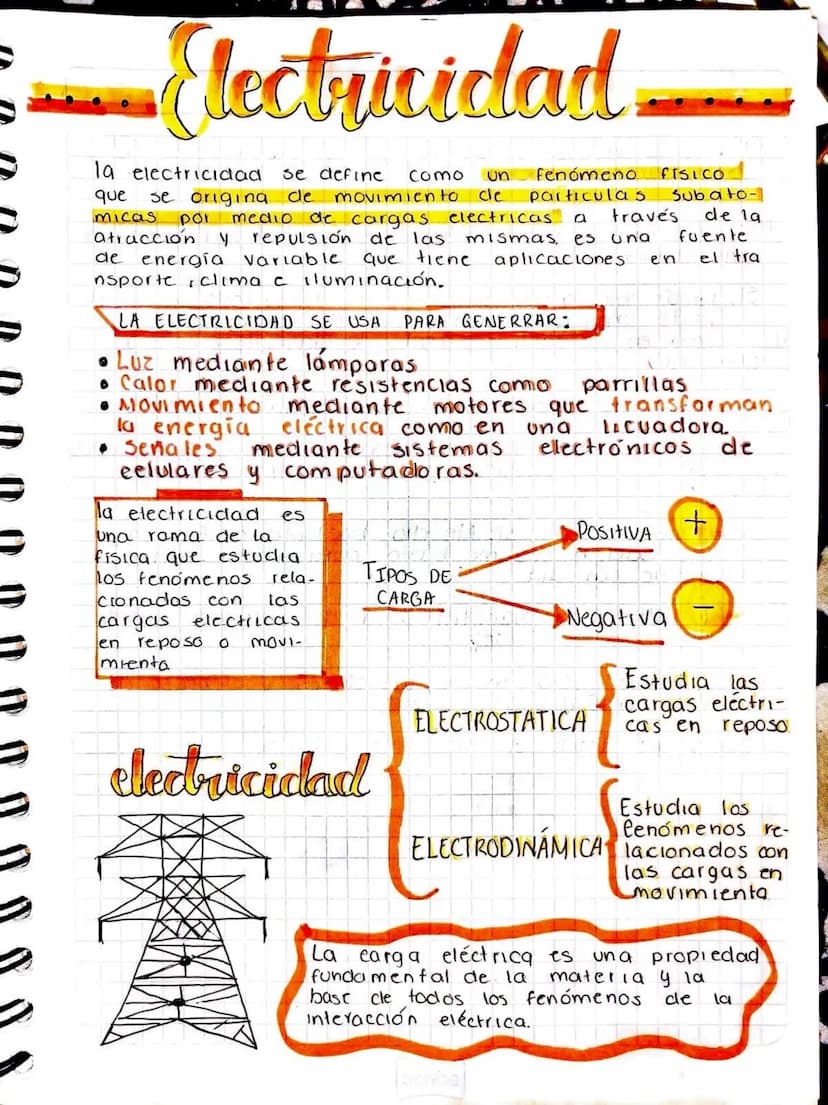 Electricidad
19 electricidad
que
micas
se origina de
se define
como un
fenómeno.
FÍSICO
atraccion
por medio
y
movimiento de
de cargas electr