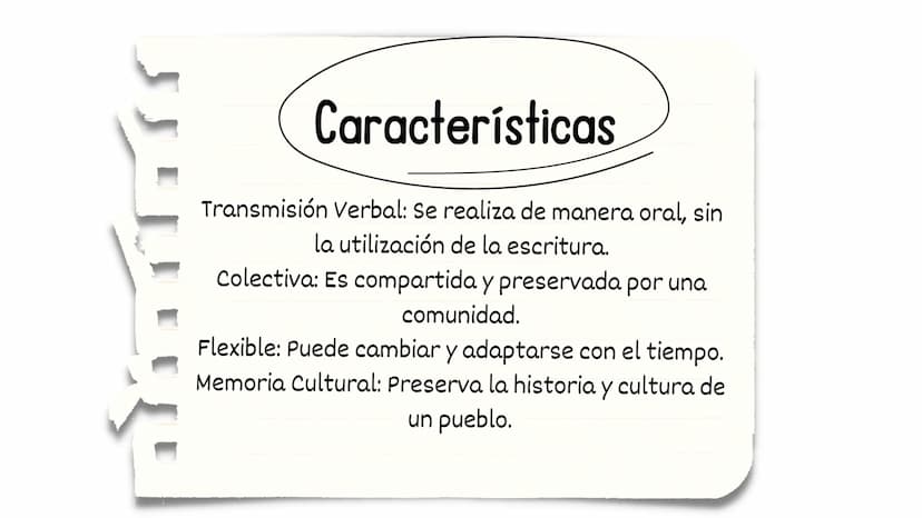 Introducción
La tradición oral es una forma fundamental de comunicación y
preservación cultural que ha existido desde tiempos inmemoriales.
