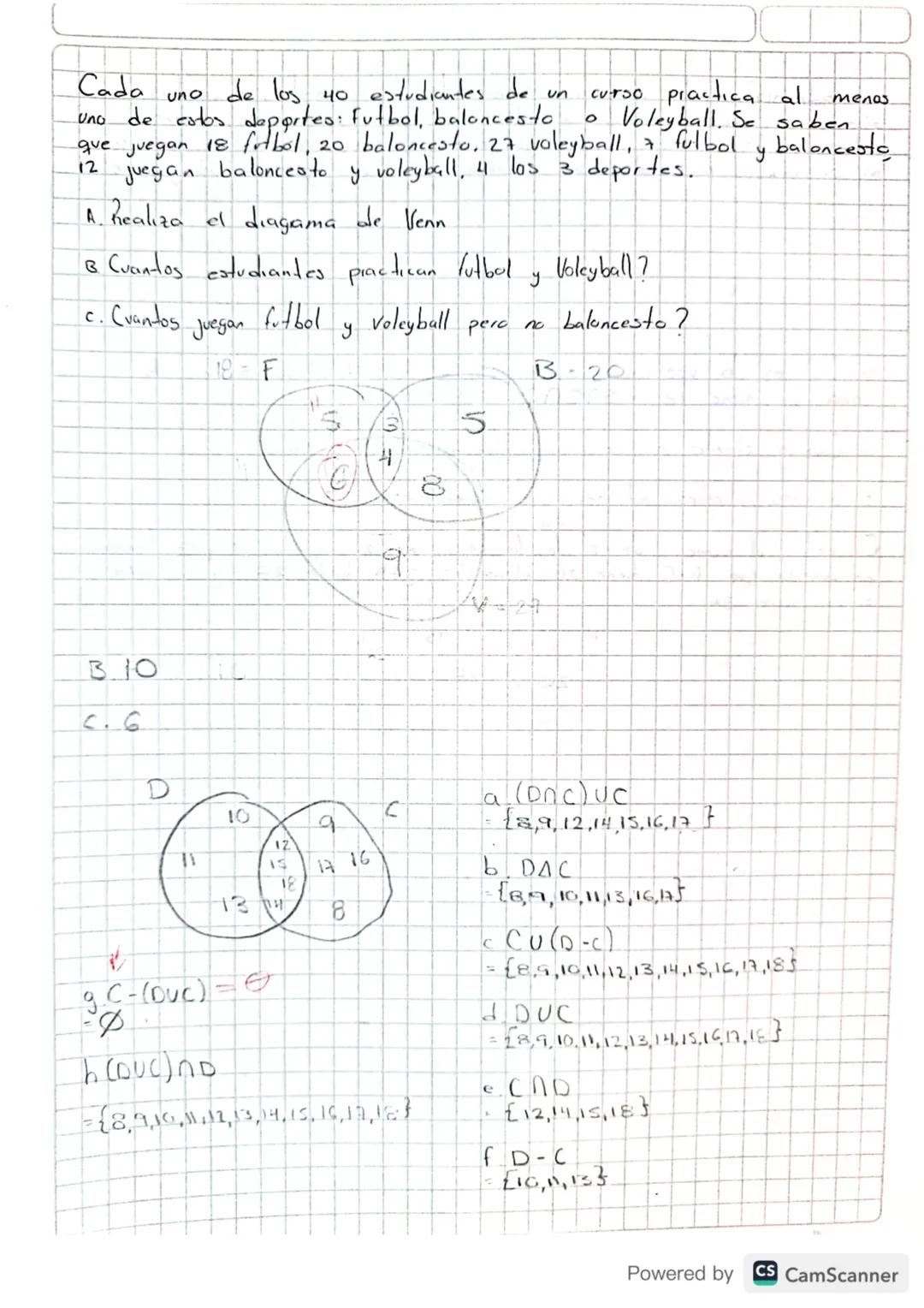 Conjunto
Agrupación de varios elementos que comparten caracteristicas
Similares.
• Para notar un
mentos se
· Los elementos de un
conjunto se