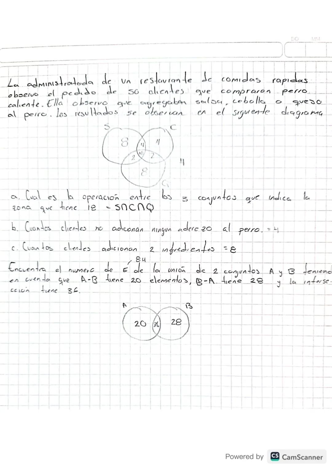 Conjunto
Agrupación de varios elementos que comparten caracteristicas
Similares.
• Para notar un
mentos se
· Los elementos de un
conjunto se