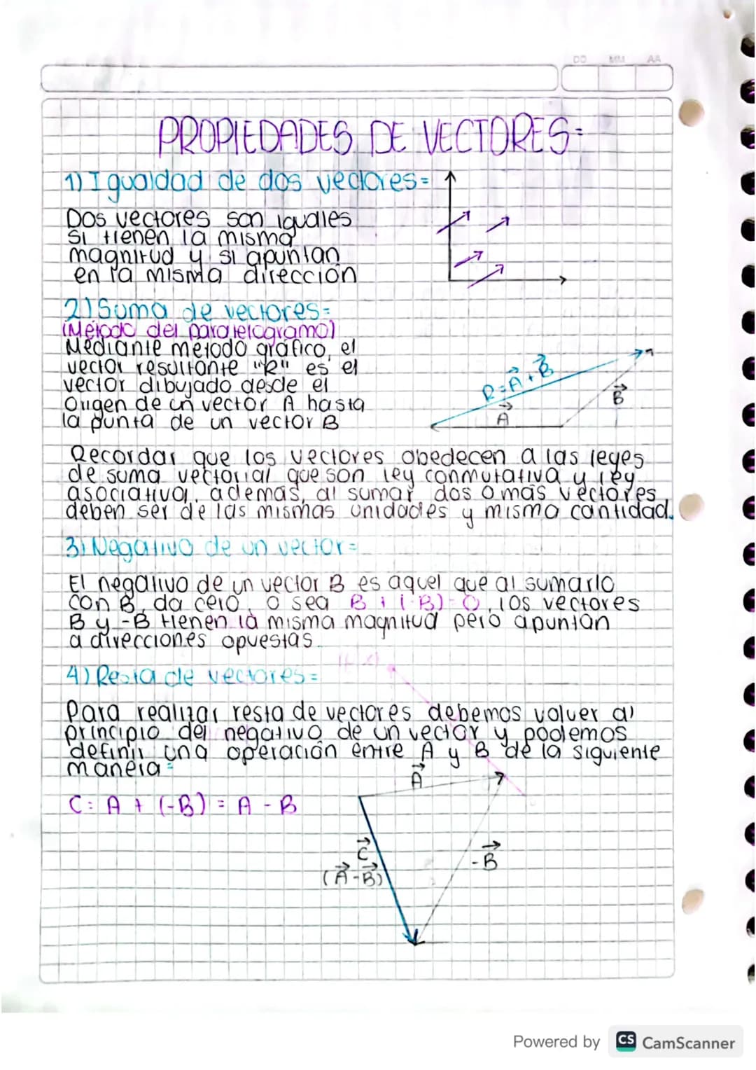 VECTORES
12 04 2023
Para estudiar fenómenos naturales se necesita
trabajar con cantidades que tengan una magnitud
dirección, estas se denomi