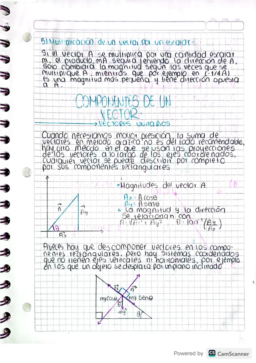 VECTORES
12 04 2023
Para estudiar fenómenos naturales se necesita
trabajar con cantidades que tengan una magnitud
dirección, estas se denomi