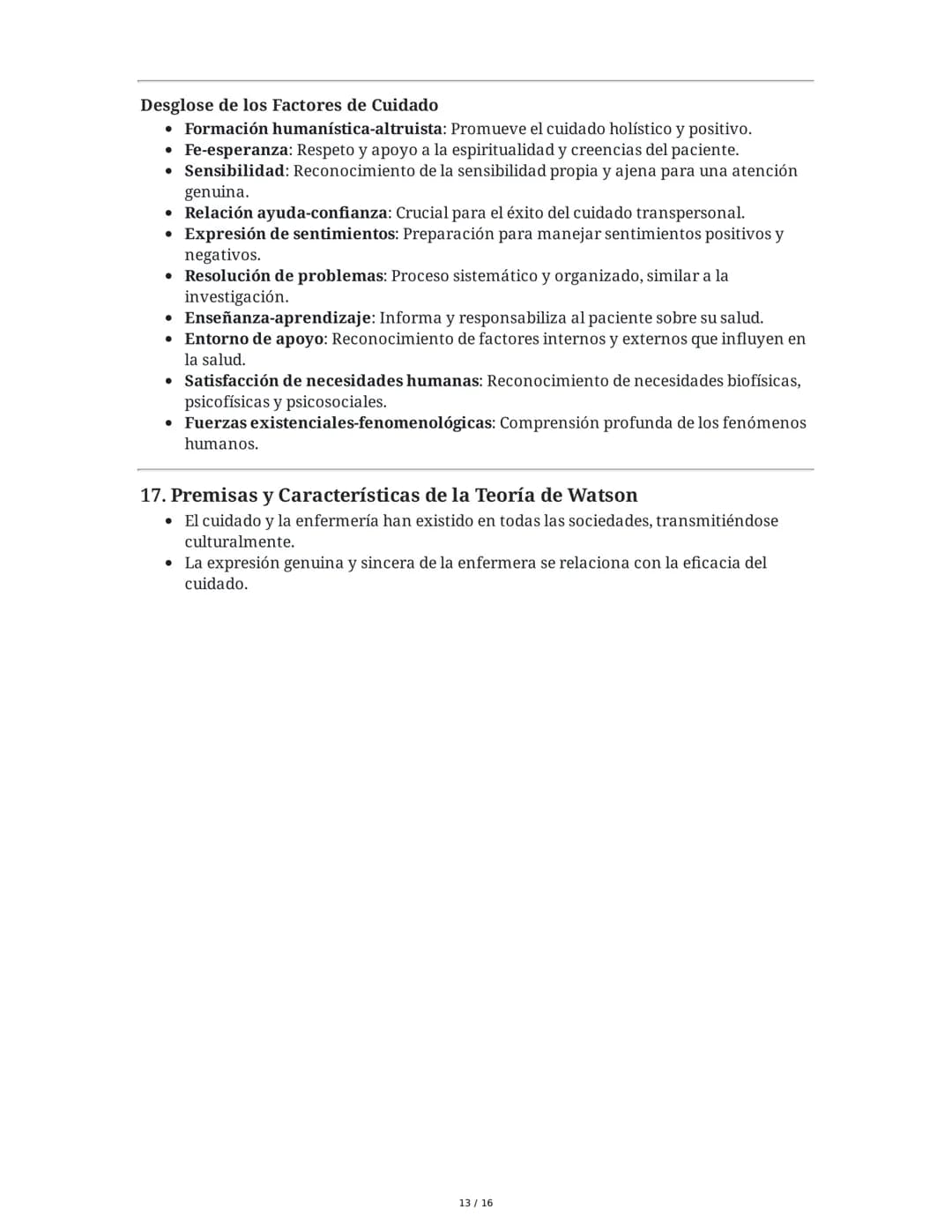 Historia y Epistemología del Cuidado: Escuela de Caring - Jean
Watson y Madeleine Leininger
1. Introducción
El curso "Historia y Epistemolog