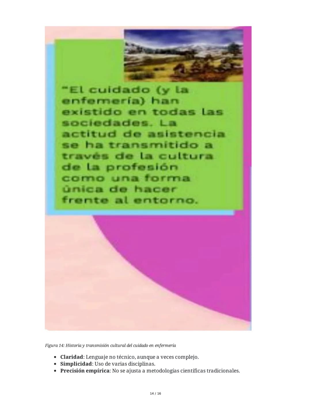 Historia y Epistemología del Cuidado: Escuela de Caring - Jean
Watson y Madeleine Leininger
1. Introducción
El curso "Historia y Epistemolog