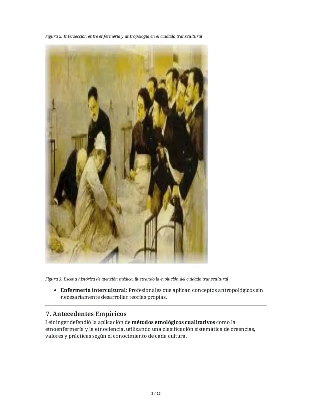 Historia y Epistemología del Cuidado: Escuela de Caring - Jean
Watson y Madeleine Leininger
1. Introducción
El curso "Historia y Epistemolog