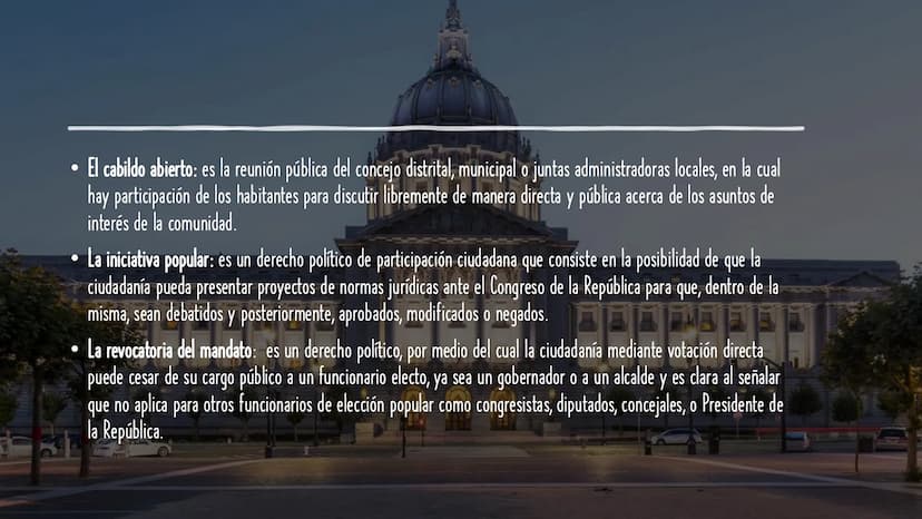 CIENCIAS SOCIALES Y COMPETENCIAS
CIUDADANAS
TEMAS: Mecanismos de participación ciudadana SISTEMAS DE PARTICIPACIÓN CIUDADANA:
El plebiscito: