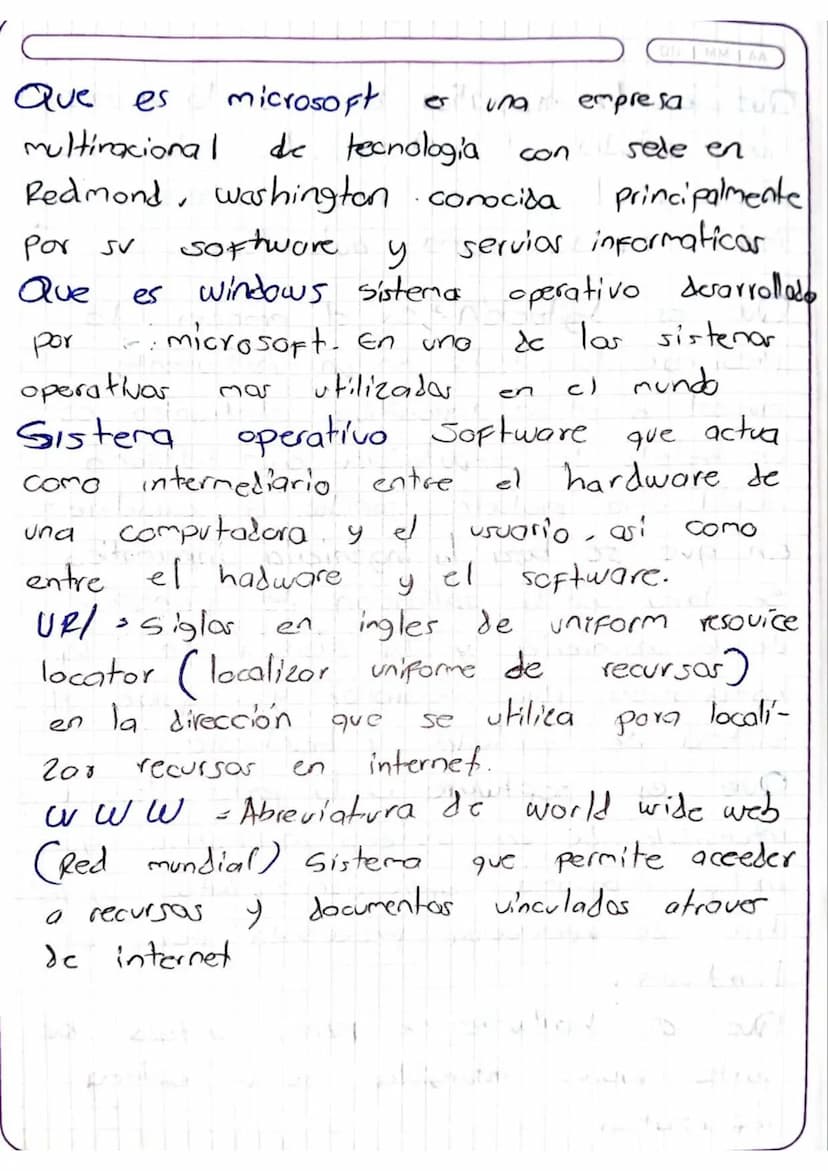 Que
que
es la informatica = Rama de la ingenieria
estudia el hardware, las redes de I
с
datos y el software
nocesurio para trator.
informaci