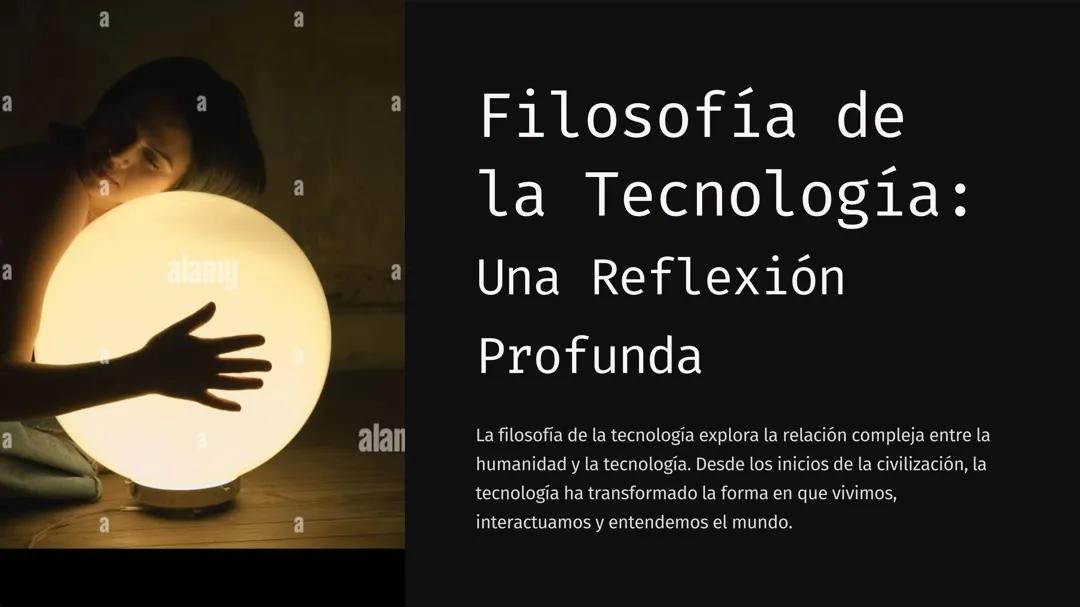 Filosofía de la tecnología: 