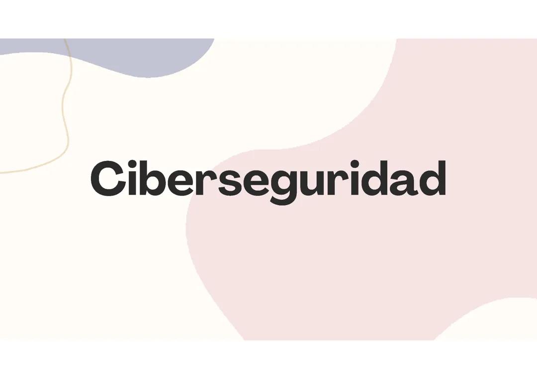 Ciberseguridad