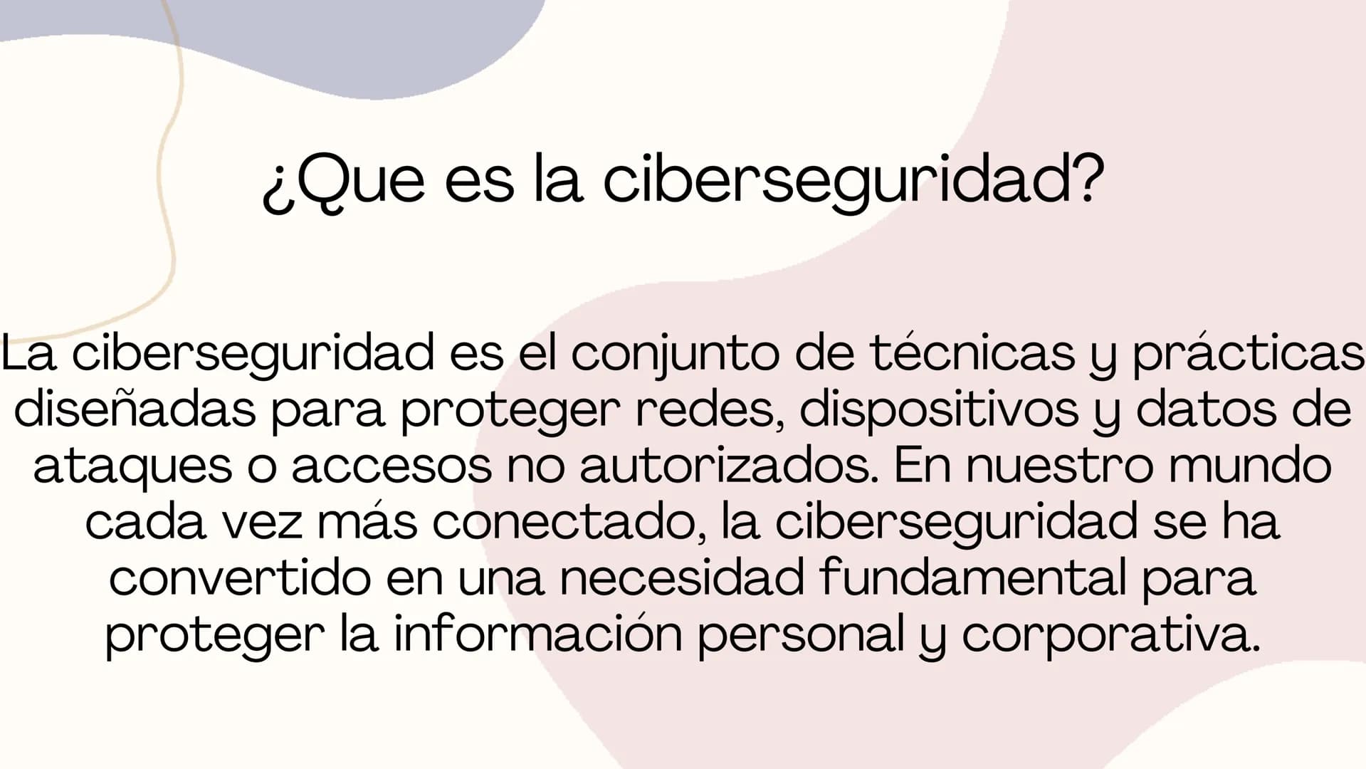 Ciberseguridad