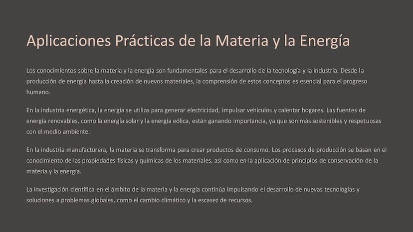 Materia y Energía: Un Viaje al
Mundo Microscópico
Este documento explorará los conceptos fundamentales de la materia y la energía, dos compo