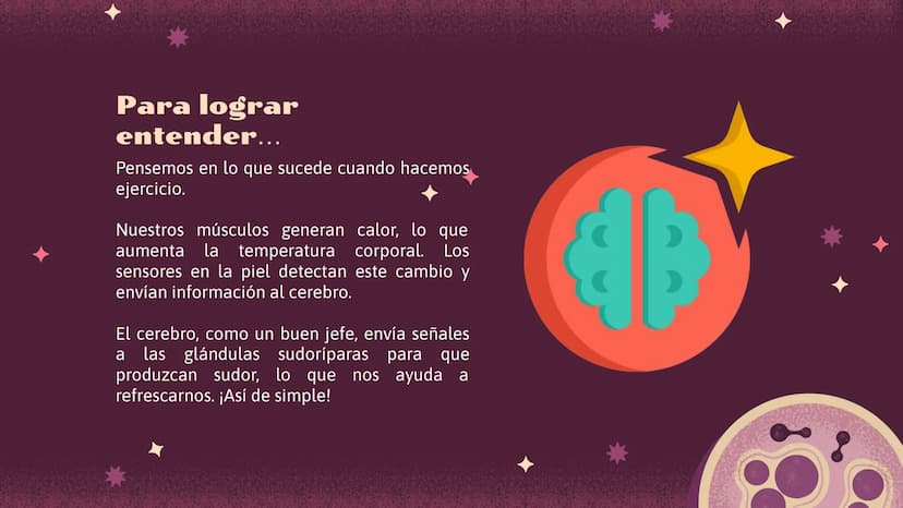 El increíble mundo de la
Homeostasis
E
খর
2 0
¿Qué es?
1 ¿Qué es la
homeostasis?
Nuestro cuerpo como una casa que necesita mantenerse a una
