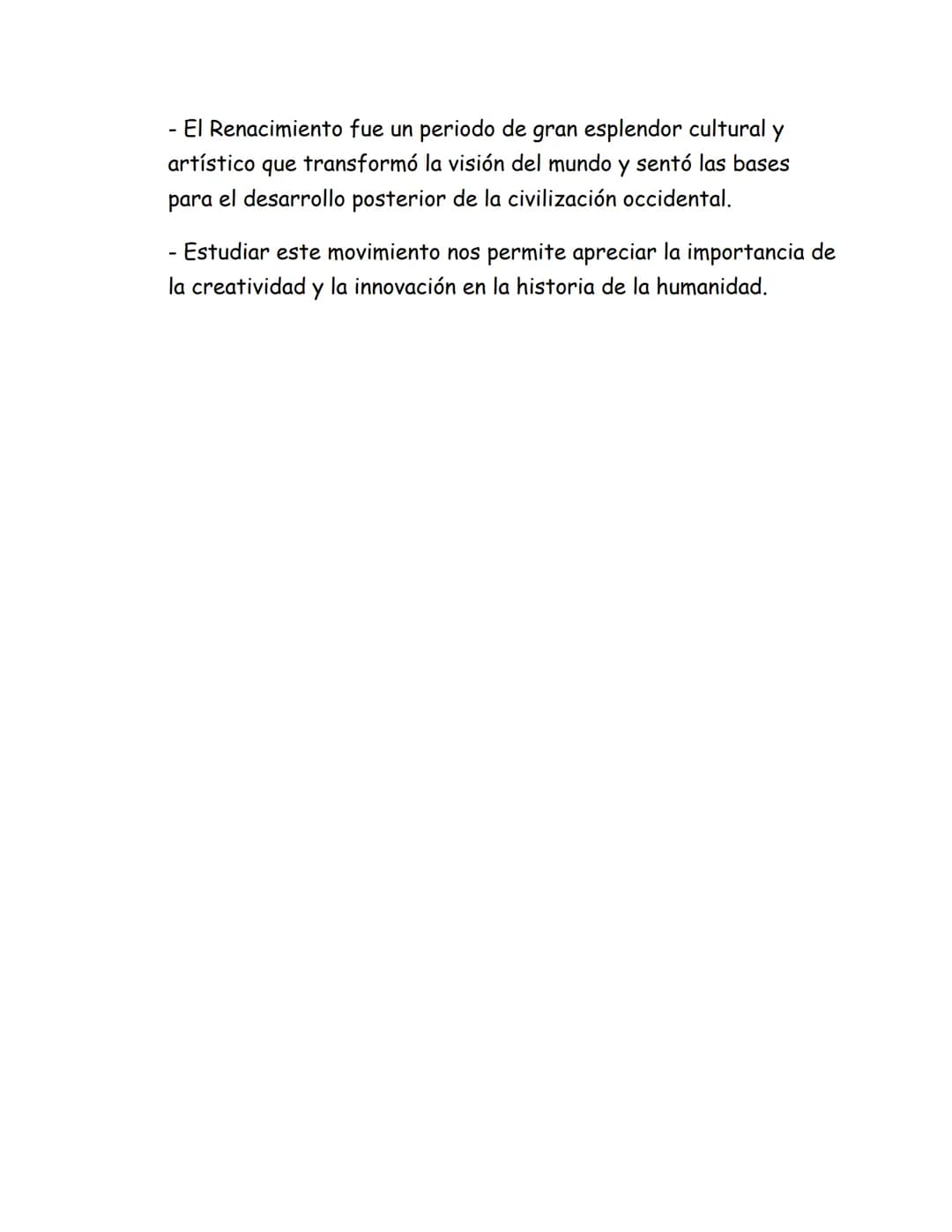 Tema: El Renacimiento
Introducción:
- El Renacimiento fue un movimiento cultural y artístico que surgió
en Europa en los siglos XIV al XVI, 