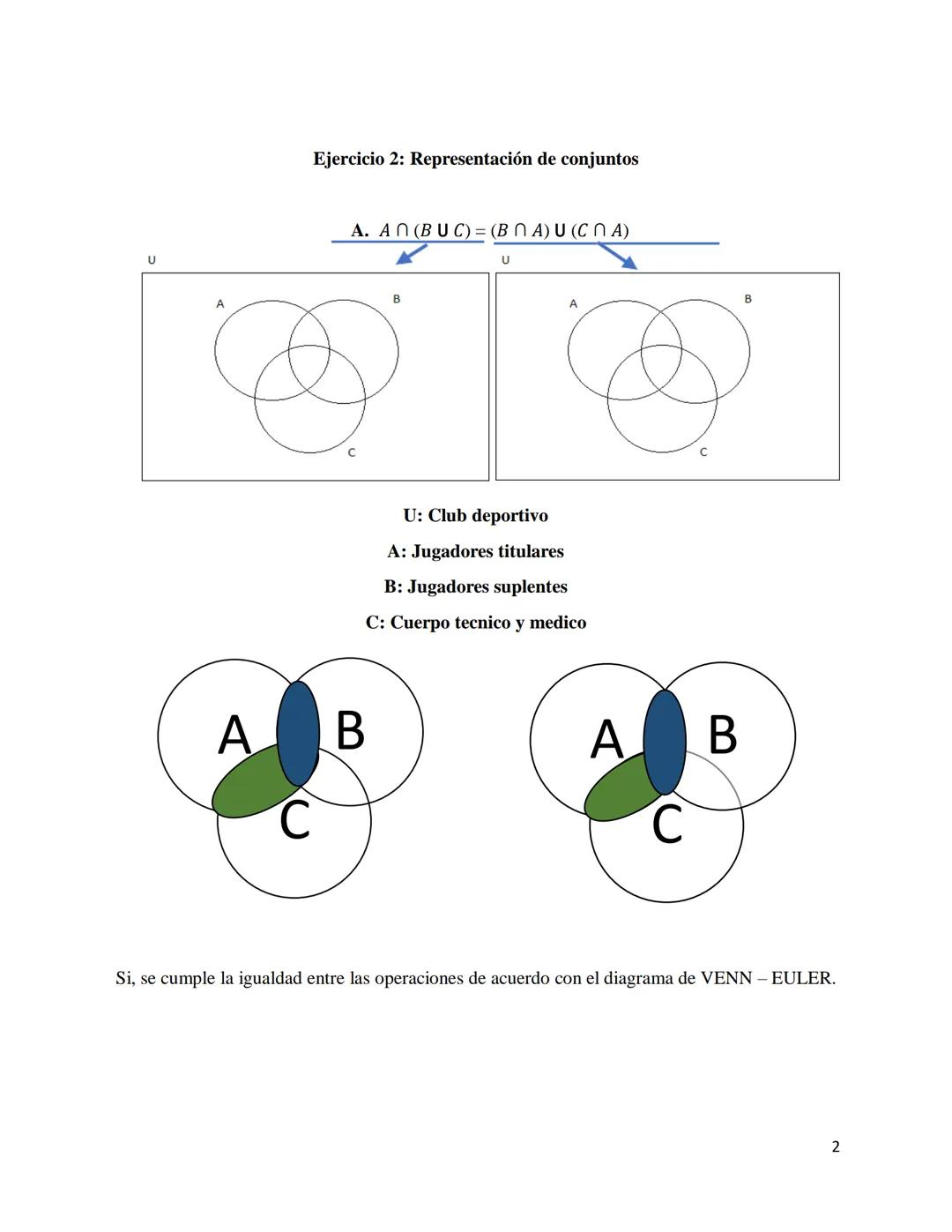 Ejercicio 1: Determinación y clases de conjuntos
A = {xx EN, 5<x< 12}
Extencion del conjunto
A = {5, 6, 7, 8, 9, 10, 11, 12}
Cardinal
N(A) C