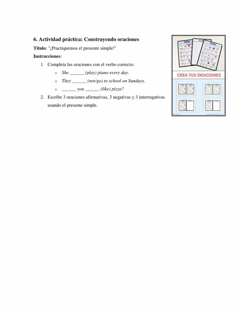 12
11
10
2
9
3
8
4
7
6
5
Gramática Básica: Presente Simple
1. Introducción: ¿Qué es el presente simple?
El tiempo verbal más común
El presen