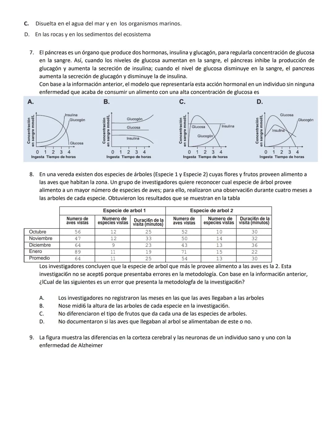 4.
1.
La vitamina D es una sustancia que se almacena en el tejido graso de la piel y que, por lo general, se activa con la
exposición a la l